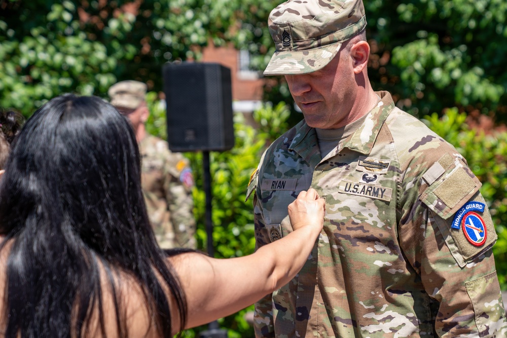 Honor Guard Change of Command and Promotion Ceremony May 29, 2026