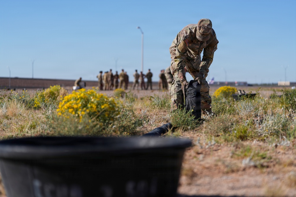 1501st Aviation Battalion holds belt buckle rodeo