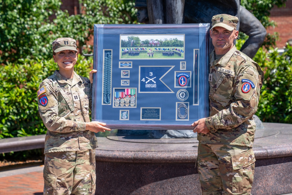 Honor Guard Change of Command and Promotion Ceremony May 29, 2026
