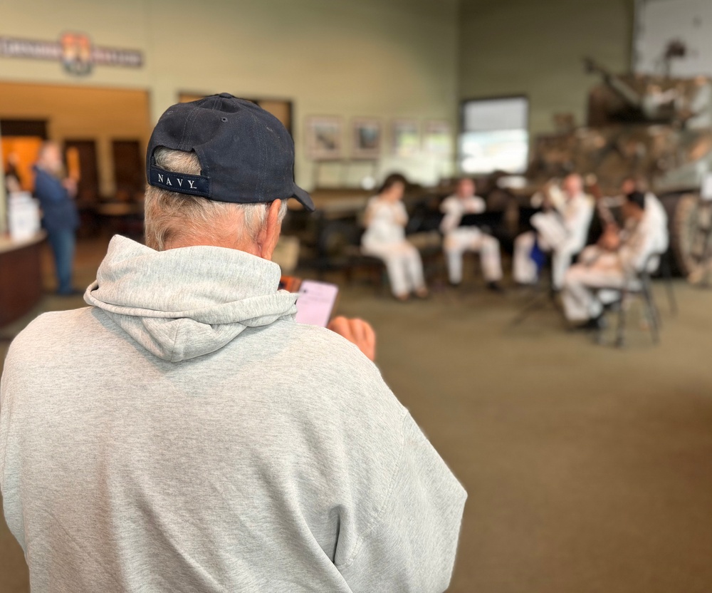 On Memorial Day, Navy Band Northeast’s Crosswinds Woodwind Quintet was honored to perform at the World War II American Experience during Harrisburg Navy Week.
