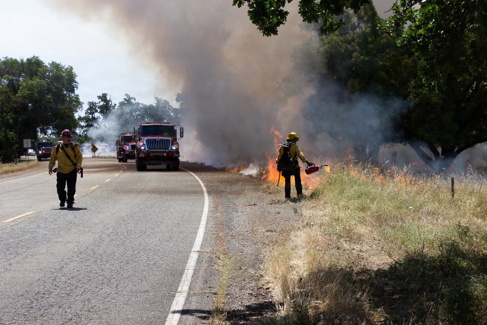 Red Bluff Recreation Area Prescribed and Cultural Burn