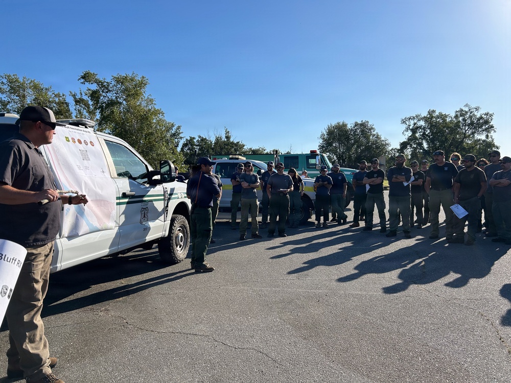 Red Bluff Recreation Area Prescribed and Cultural Burn