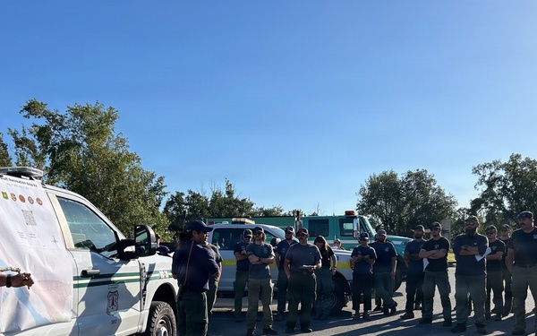 Red Bluff Recreation Area Prescribed and Cultural Burn
