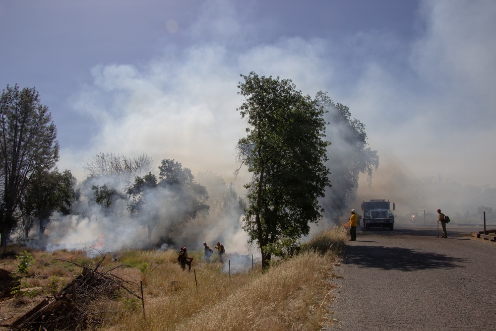 Red Bluff Recreation Area Prescribed and Cultural Burn