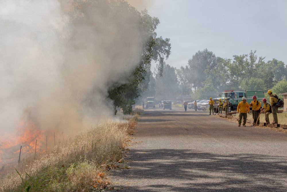 Red Bluff Recreation Area Prescribed and Cultural Burn