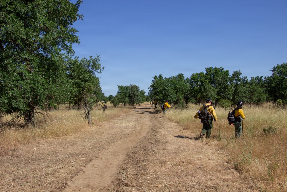 Red Bluff Recreation Area Prescribed and Cultural Burn