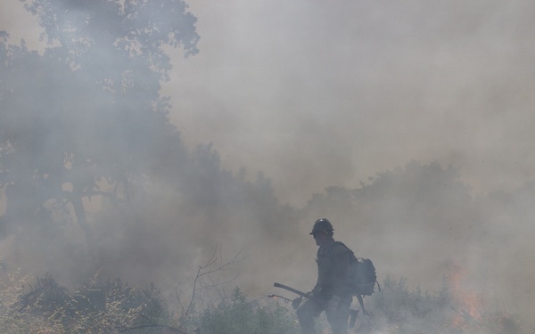 Red Bluff Recreation Area Prescribed and Cultural Burn