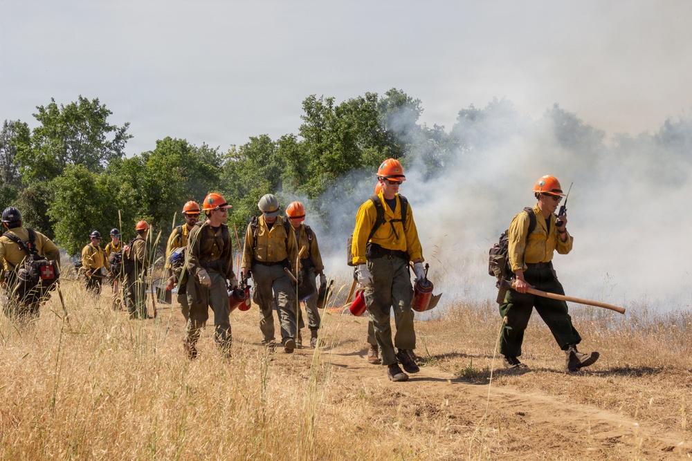 Red Bluff Recreation Area Prescribed and Cultural Burn