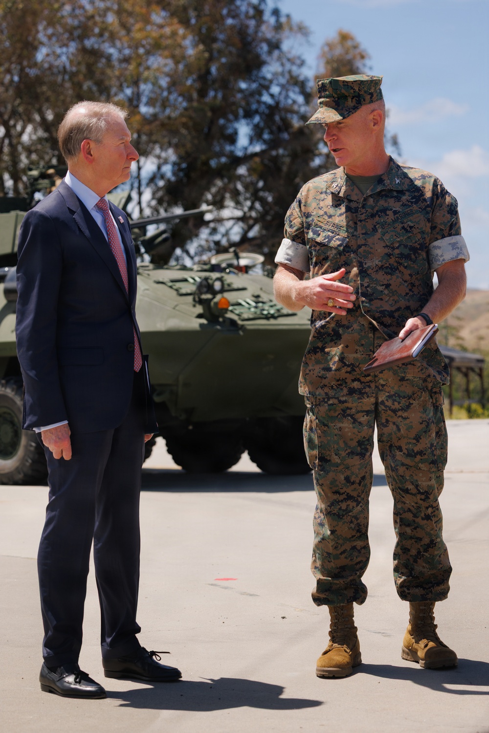 SEC Chairman Tours MCB Camp Pendleton