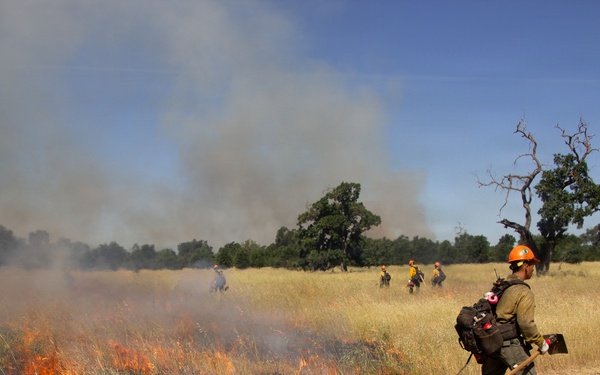 Red Bluff Recreation Area Prescribed and Cultural Burn