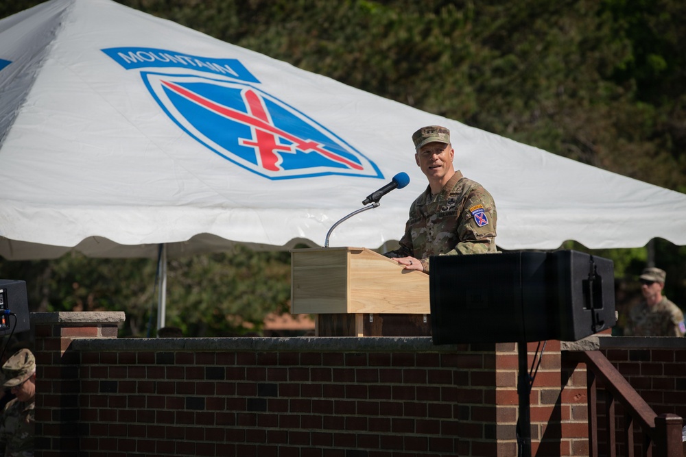 10th Mountain Division Artillery Change of Command 2026