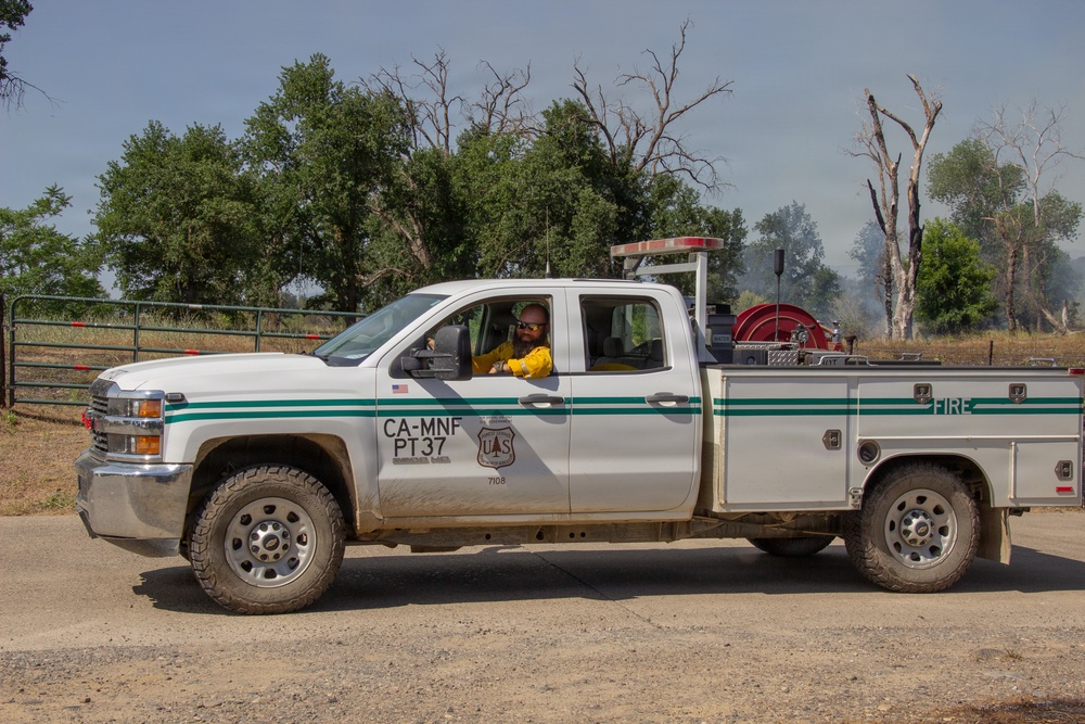Red Bluff Recreation Area Prescribed and Cultural Burn