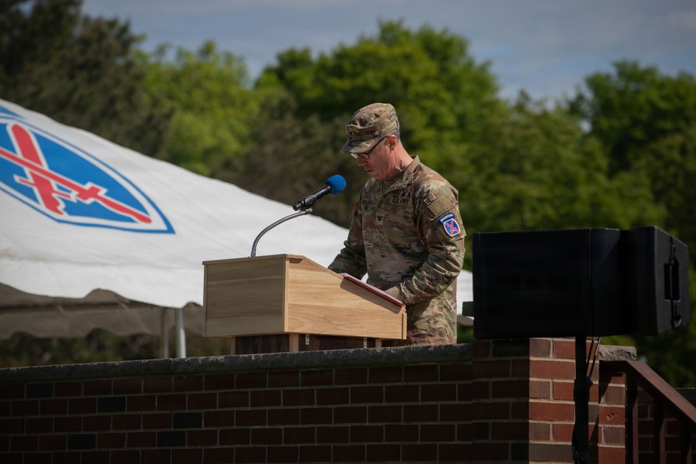 10th Mountain Division Artillery Change of Command 2026