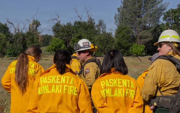 Red Bluff Recreation Area Prescribed and Cultural Burn