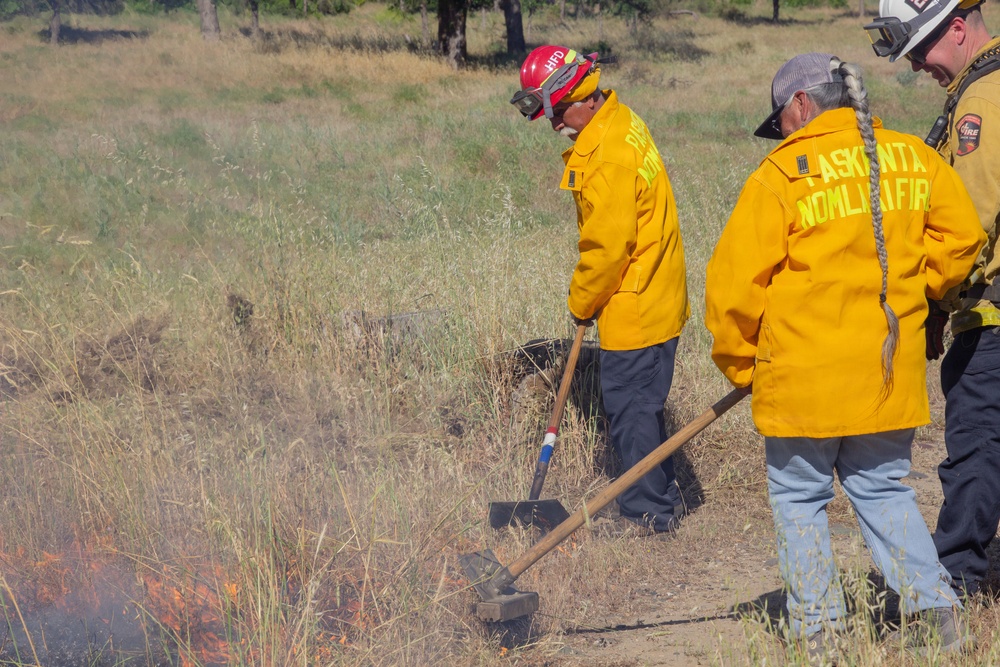Red Bluff Recreation Area Prescribed and Cultural Burn