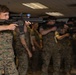 U.S. Naval Academy Midshipmen Train Indoor Simulated Marksmanship Trainer