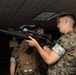 U.S. Naval Academy Midshipmen Train Indoor Simulated Marksmanship Trainer