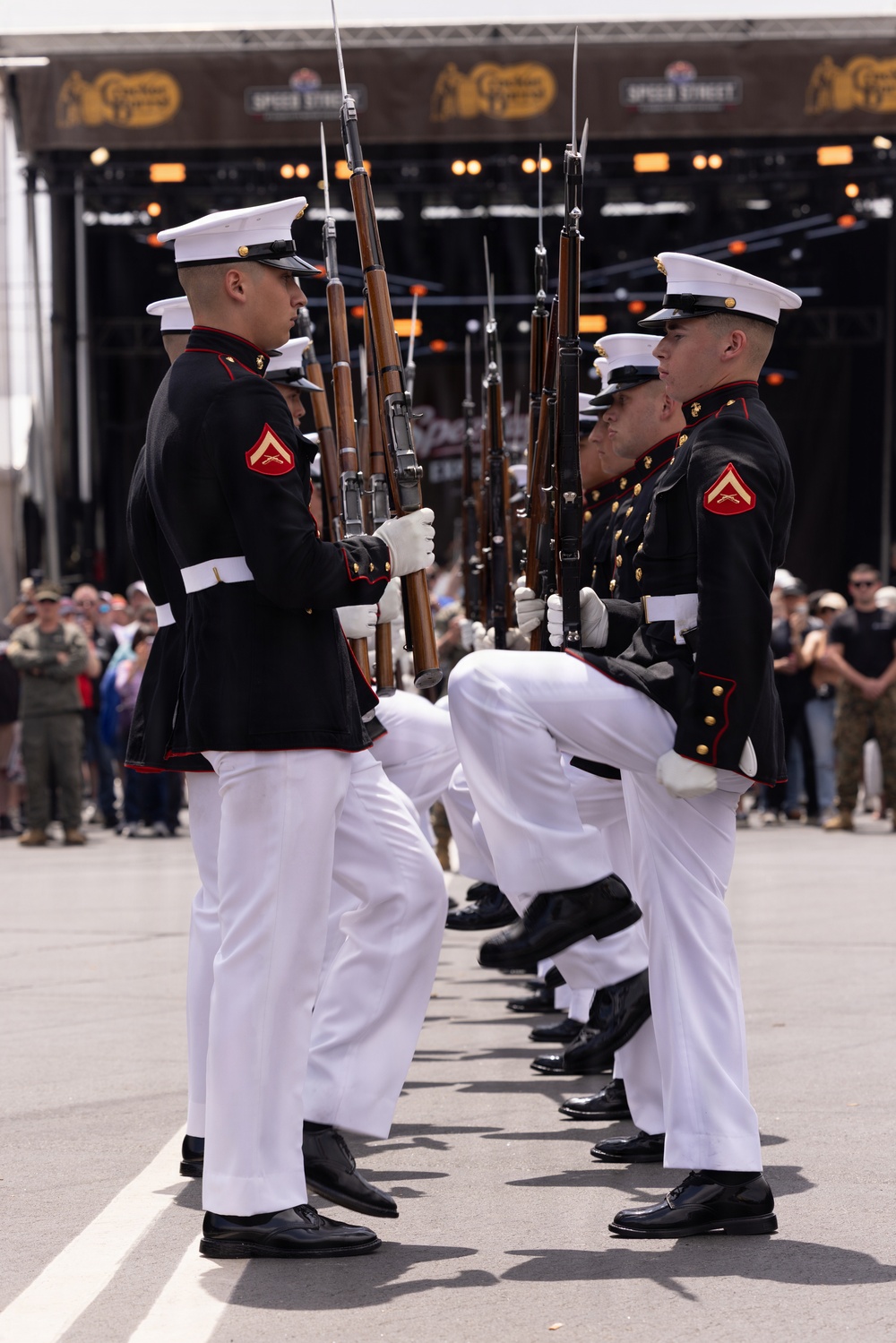 U.S. Marines support the 2026 Coca-Cola 600