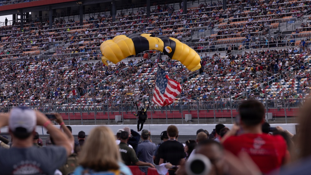 U.S. Marines support the 2026 Coca-Cola 600