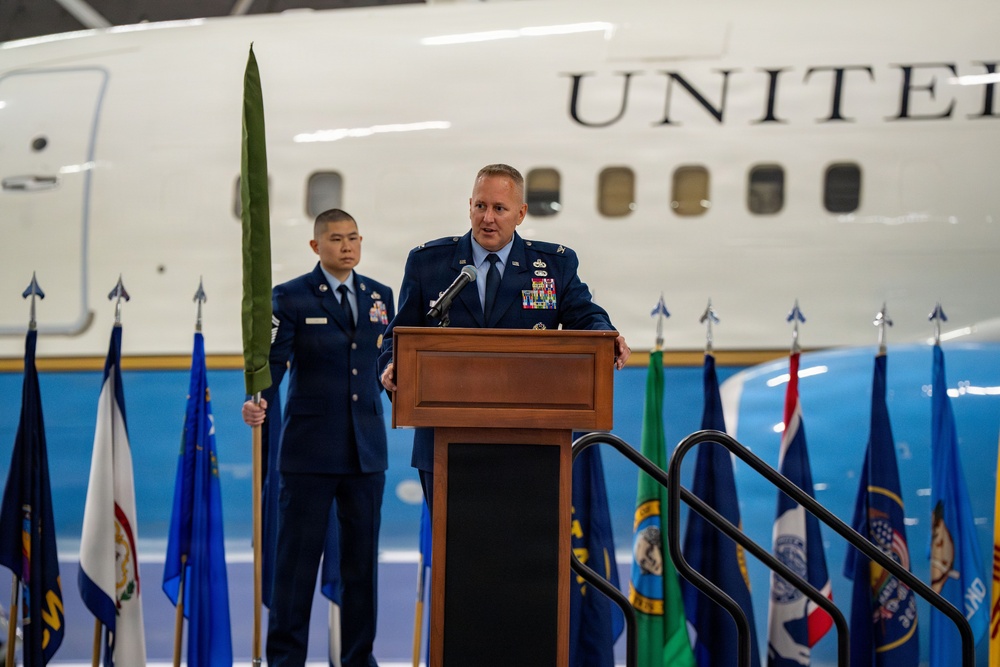 89th Airlift Wing Activates New Maintenance Squadron