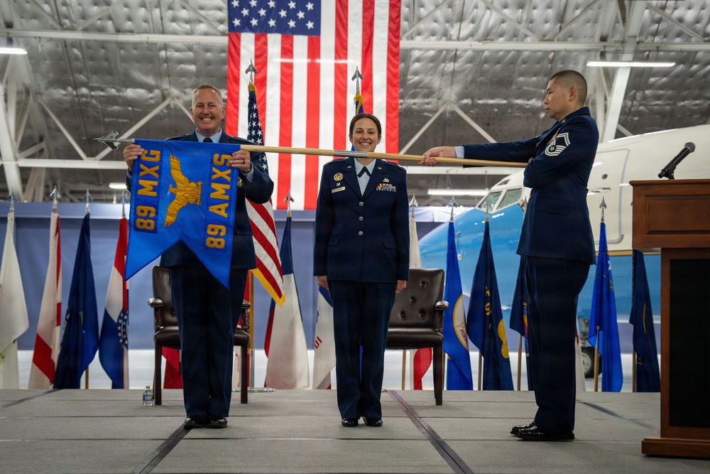 89th Airlift Wing Activates New Maintenance Squadron