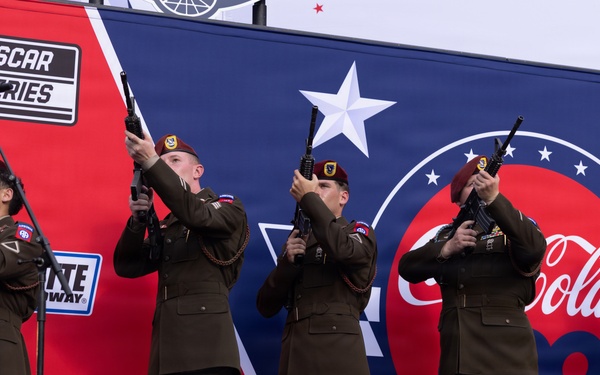 U.S. Marines support the 2026 Coca-Cola 600