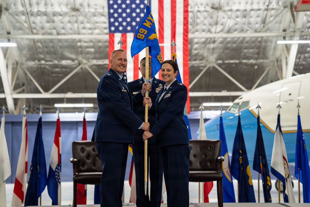 89th Airlift Wing Activates New Maintenance Squadron