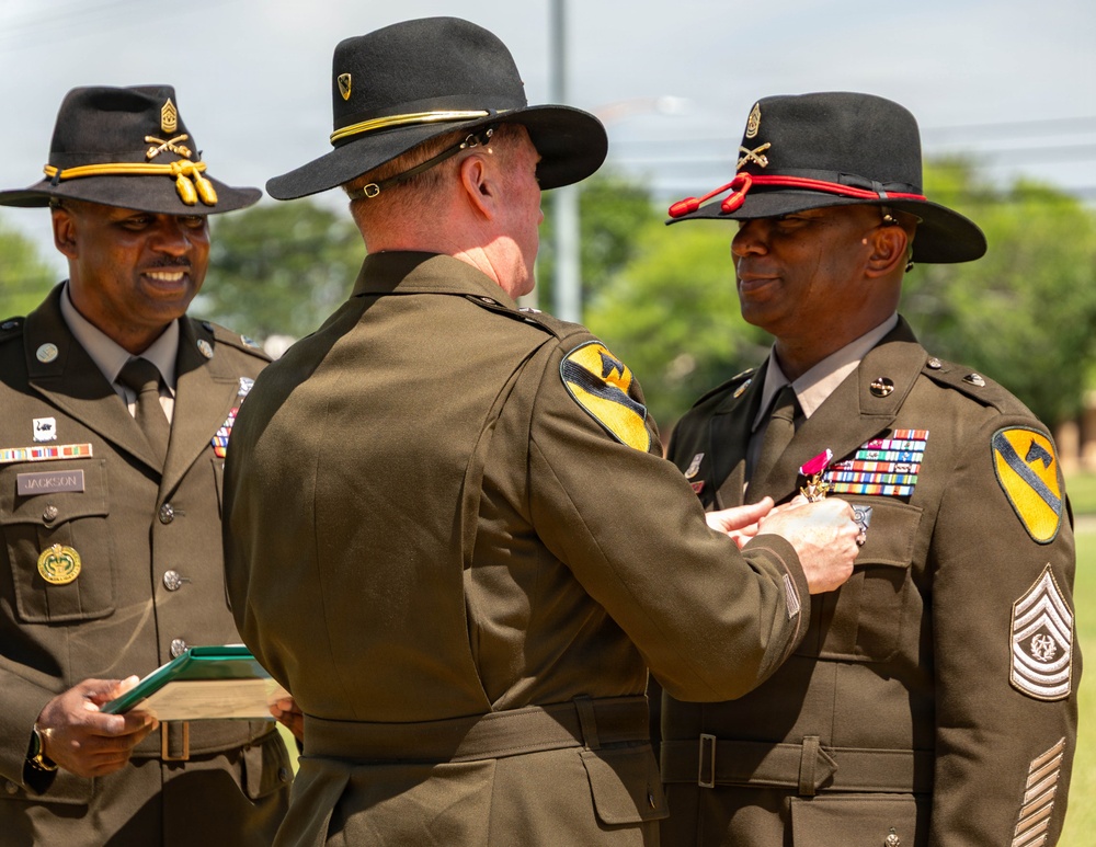 Command Sgt. Maj. Jarvis M. Dunham Retirement Ceremony