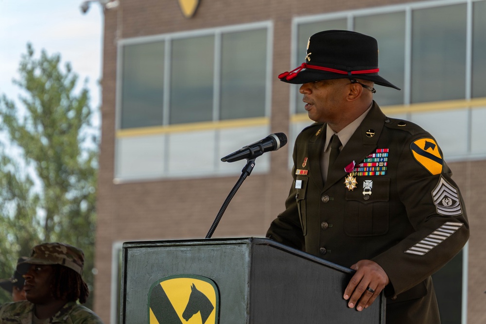Command Sgt. Maj. Jarvis M. Dunham Retirement Ceremony