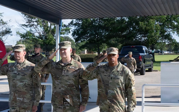 1st Medical Brigade Change of Responsibility Ceremony