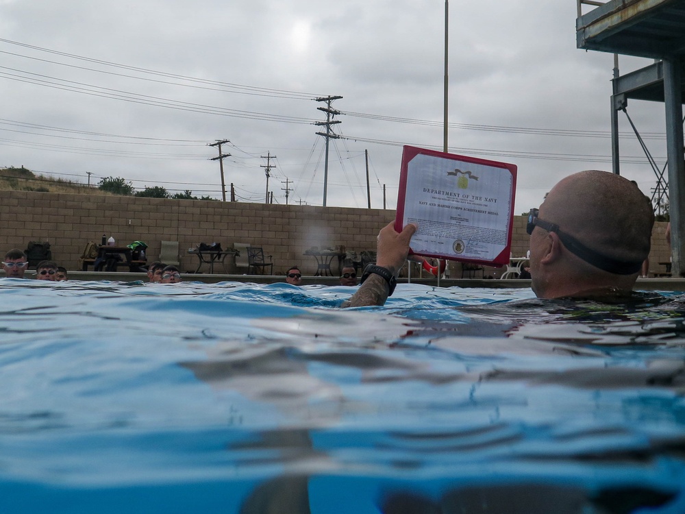 Marines receive NAMs for life saving efforts