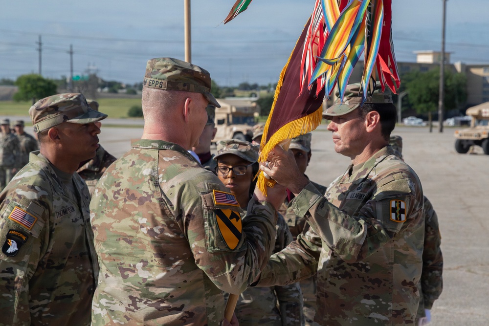 1st Medical Brigade Change of Responsibility Ceremony