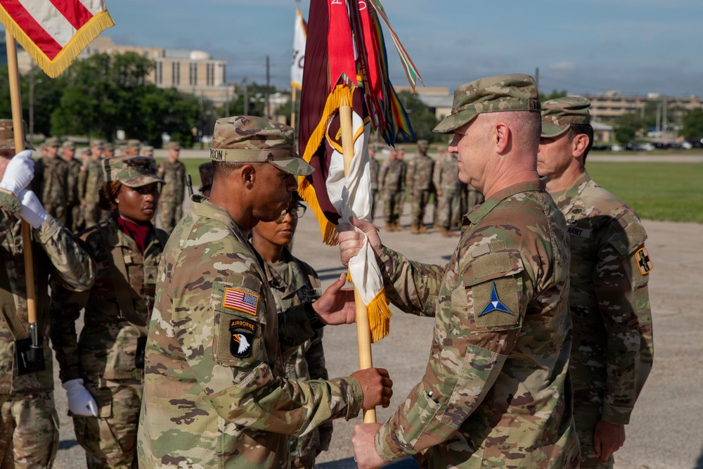 1st Medical Brigade Change of Responsibility Ceremony