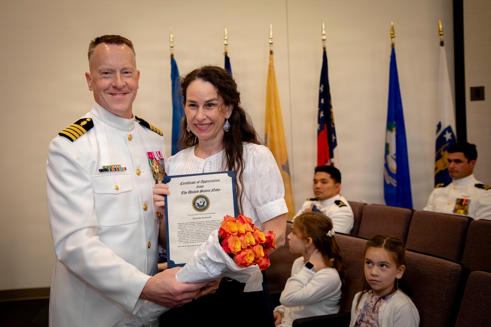 Naval Medical Forces Atlantic Honors Capt. Chad McKenzie Upon Retirement After 30 Years of Distinguished Naval Service