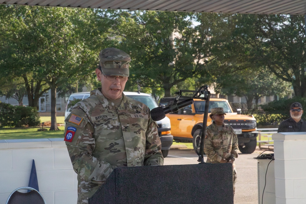 1st Medical Brigade Change of Responsibility Ceremony