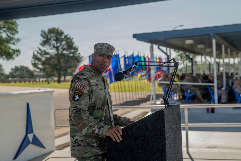1st Medical Brigade Change of Responsibility Ceremony
