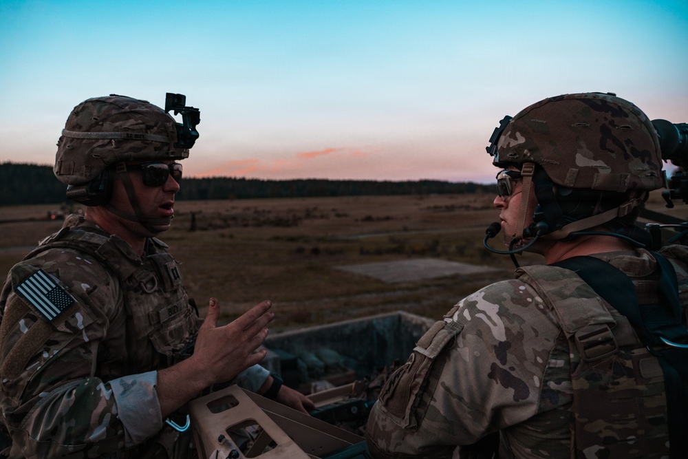 1st Special Forces Group (Airborne) conducts mounted gunnery training