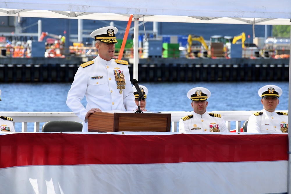 Delaware holds change of command ceremony