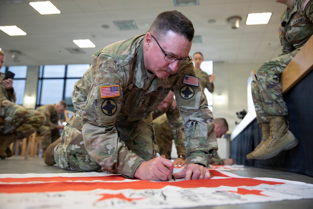 JTF-DC bids farewell and welcome to Arkansas National Guard