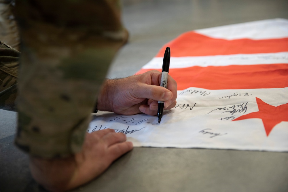 JTF-DC bids farewell and welcome to Arkansas National Guard