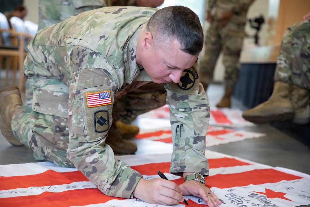JTF-DC bids farewell and welcome to Arkansas National Guard