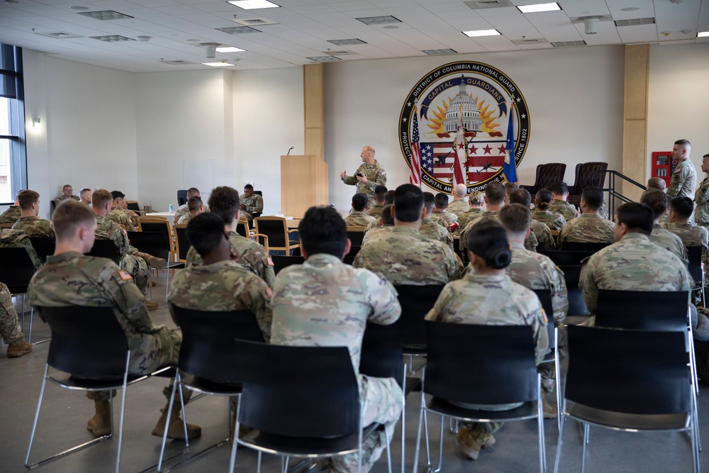 JTF-DC bids farewell and welcome to Arkansas National Guard