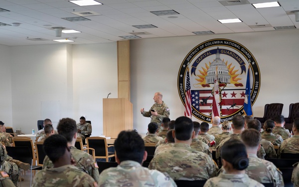 JTF-DC bids farewell and welcome to Arkansas National Guard