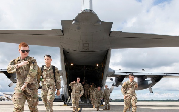 JTF-DC bids farewell and welcome to Arkansas National Guard