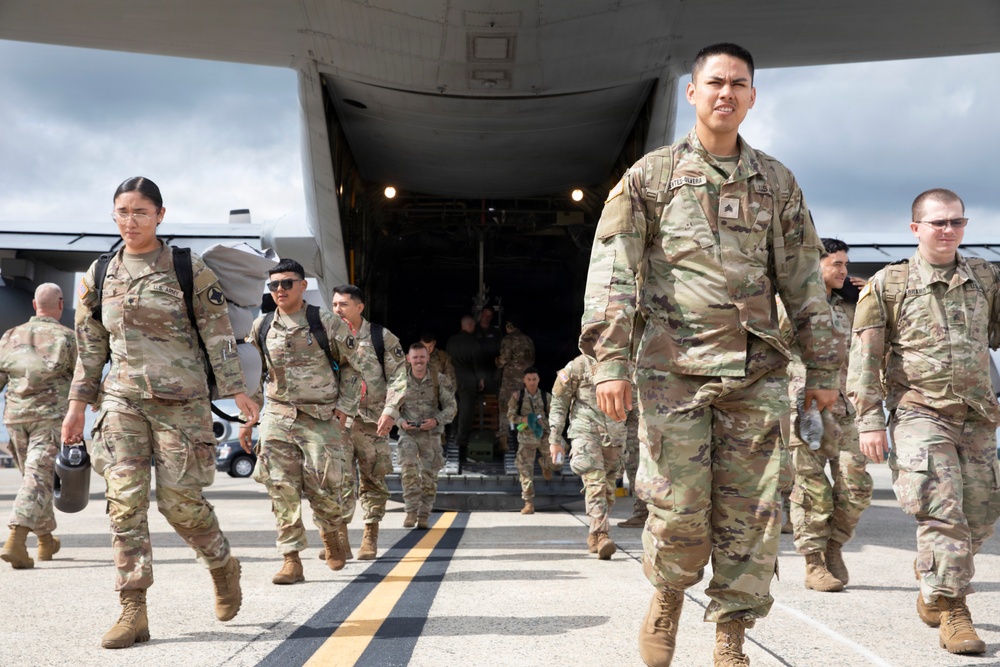 JTF-DC bids farewell and welcome to Arkansas National Guard