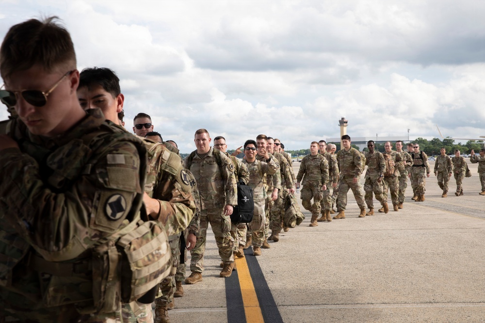 JTF-DC bids farewell and welcome to Arkansas National Guard