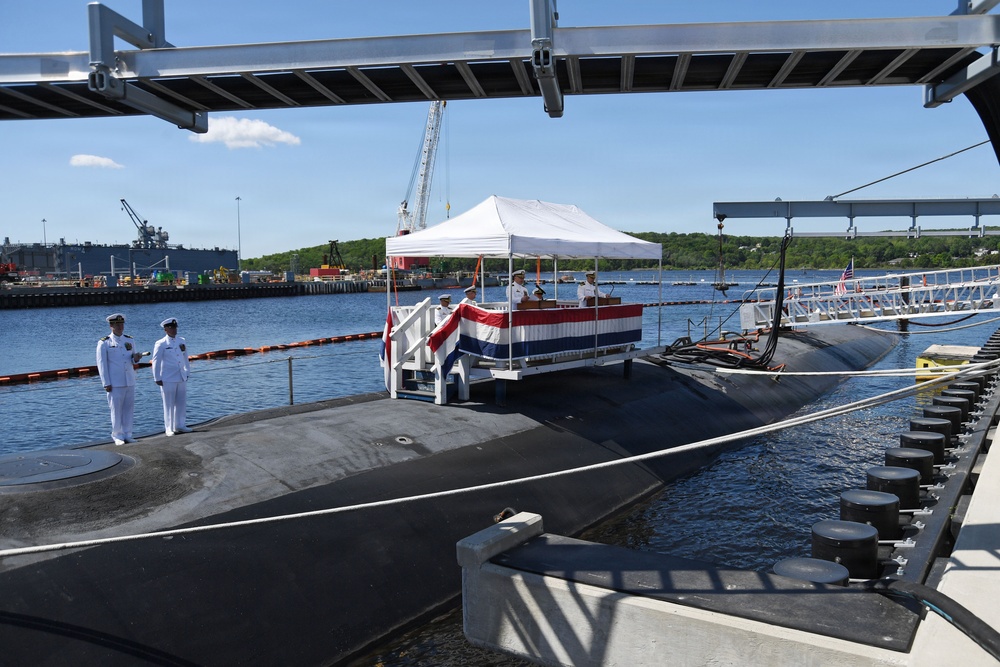 Delaware holds change of command ceremony