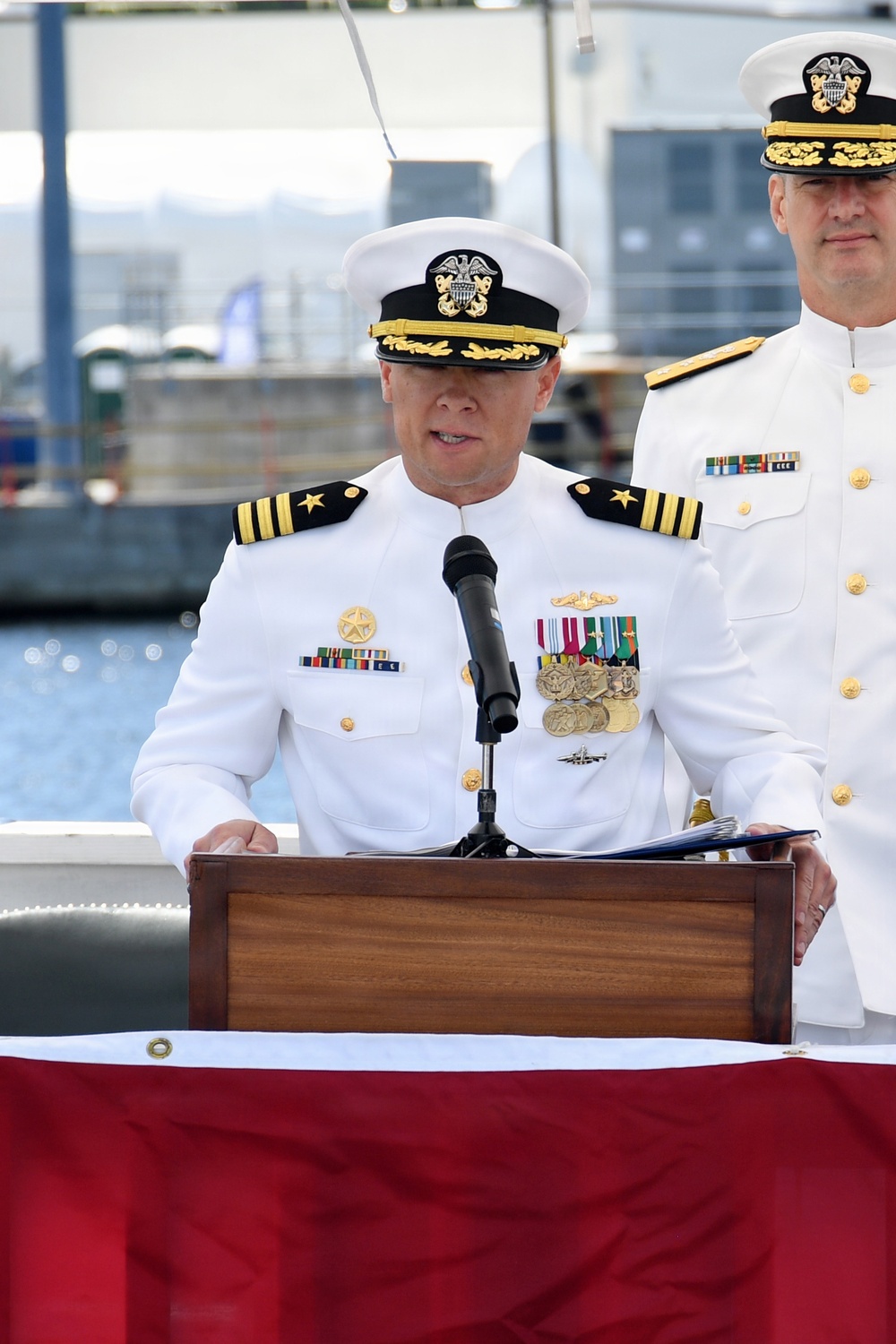 Delaware holds change of command ceremony