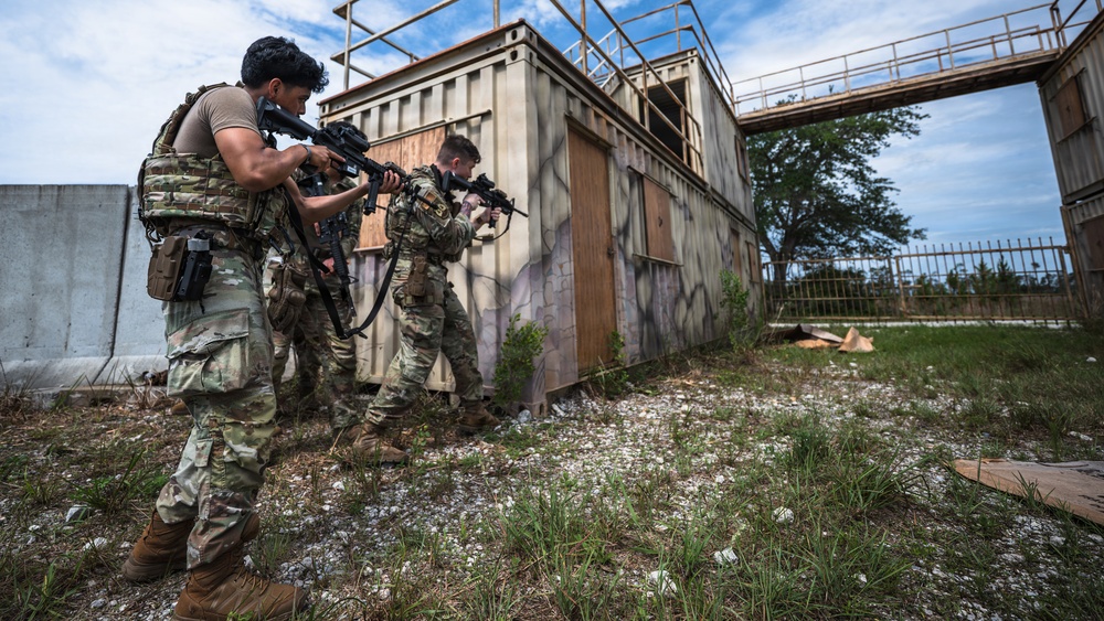 325th SFS validate readiness with close-quarters battle training