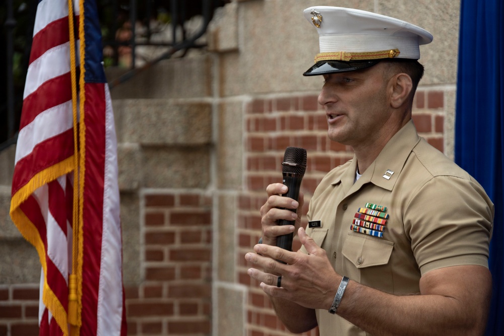 Guthrie Dedicates Post Office to Marine, Medal of Honor Recipient and Mail Carrier Oscar J. Upham